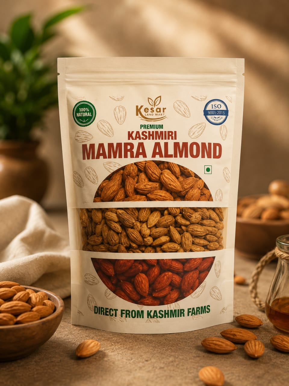 Almond | Kashmiri Mamra Almond | Badam Giri